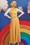 Belted Jumpsuit with Tieing Detail 42696 - 2
