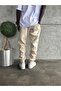 Beige Leggings Tracksuit - 3
