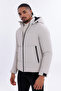 Men's Stone Removal Hooded Nova Fabric Waterproof and Windproof Jacket - 2