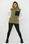 Women's Softshell Fur-Lined Plush Vest with Wool-Blend Lambswool, Welsoft, Bone-Colored Zipper, and Pockets (One-Size-Fits-All) - 4