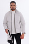 Men's Stone Removal Hooded Nova Fabric Waterproof and Windproof Jacket