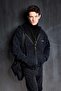 Men's Relax Fit Washable Hooded Sweatshirt Black - 3