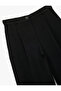Aerobin Fabric Pleated Pocket Low Waist Wide Leg Pants - 4