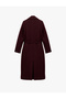 Trench Coat Long Sleeve Pocketed Double-Breasted Belted - 8