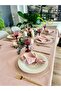 Royal Powder Pink Tablecloth (Napkins Not Included) - 2