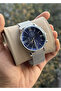 Limited Edition Silver Color Navy Dial Mesh Band Men's Wristwatch - 3