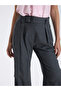 Belted Wide Leg Pants - 6