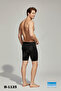 3-Piece Black Lycra Men's Long Boxer Berrak 1125 - 5