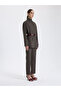 Belted Brown Blazer - 3