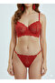 Mona Red Lace & Tulle Bra Panty Set