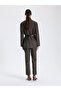 Belted Brown Blazer - 4