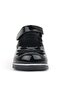 Black Patent Leather Bow Baby Girl Ballet Shoes - 4