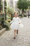 Girl's Ballerina Dress with White Tutu Skirt