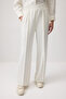 Ribbed Pants with Elastic Waist - 4