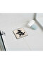 Printed Stone Bathroom Kitchen Sink Balcony Drain Cover 10X10X1Cm Decorative Anti-Bad Odor - 3