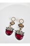 Flower Fan Luxury Earrings 7 cm - 2