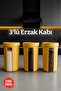 3 Pieces Hobby Lumira Food Storage Container Kitchen Cabinet Pantry Organizer 1.2 Lt