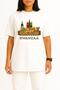 Oversized Kwanzaa African Picnic Basket Chest Design Unisex T-Shirt - 2