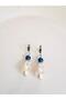 Steel Baroque Pearl Earrings 5 cm - 3