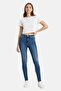 Women Super Skinny Fit Washed Stretchable Denim, Blue