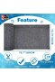 Furniture Protector Mat for Cats, Trim-to-Fit Self-Adhesive Scratching Mat, Grey, 2 m - 2