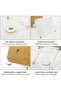 MNKXL 360° Rotating Book Stand for Hands-Free Reading, Cookbook & Tablet Holder - 4