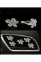 Car Accessories Flower Pattern Air Outlet Accessory 2Pcs - 2