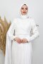 İlkin Yoryo Evening Dress White - 5
