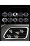 Car Accessories Flower Pattern Air Outlet Accessory 2Pcs - 3