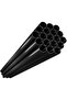 PVC Conduit Pipe Black for Electrical Wiring & Cabling 95 cm Pack of 3 (32mm, DD)