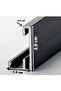 Full Length Mirror 80X180 cm, Floor Mirror with Aluminum Alloy Frame - 5
