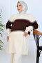 Knitwear Suit N7060 Brown - 2