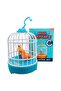 Voice Control Induction Birdcage Toy with Singing & Flapping Birds (20cm) - 2