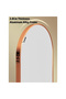 Full Length Mirror 50X150 cm, Floor Mirror with Aluminum Alloy Frame - 4