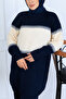 Knitwear Set N7060 Navy Blue - 3
