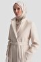 Beli Belted Coat 25Kd2401 Ecru - 3