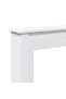 Fireplace Surround White 75x20x87.5 cm Engineered Wood - 6