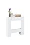Fireplace Surround White 81x18x82 cm Engineered Wood