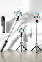 Tripod Mount Selfie Stick 360 Degree Rotatable - 2