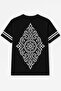 Oversize Baskılı t-shirt - 2
