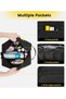 Toiletry Bag Hanging Dopp Kit for Men Water Resistant Shaving Bag with Large Capacity for Travel - Black - 3