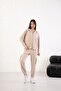 Women's Comfortable Fit Long Sleeve Zippered Modal Fabric Pocketed Hooded Sweatsuit Top Cardigan - 4