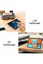 Smart Case for iPad Pro 12.9 (3rd-6th Gen) Transparent Back with Pencil Holder, Auto Sleep/W - 6