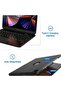 Touchpad Keyboard Case for iPad Pro 12.9 (3rd-6th Gen) - 360° Rotation, Backlit, Trackpad, - 7