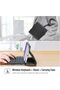 Keyboard Case for Galaxy Tab A11 / A9 8.7" PU Leather with Detachable Wireless Keyboard - Bl - 7