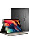 9-11 inch Universal Tablet Case, Premium PU Leather Stand Folio Cover - Black