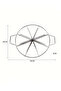 8-copies stainless steel cake cutter, a kitchen gadget suitable for bakeries&restaurants&homes. - 8