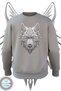 Kurt and Turk Special Collection Series-7 Design Printed 3 İp Ş Fleece-Lined 100% Cotton Sweatshirt