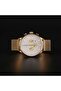Men's Gold Stainless Steel Analog Watch | ZK127G2MS-T9 - 5