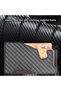 Aramid Fiber MagSafe Wallet - Aluminum Magnetic Card Holder, 6-Card RFID Blocking, Black - 5